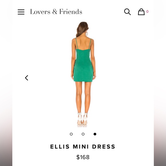 REVOLVE Ellis Mini Dress Size Medium NWT - Picture 3 of 7